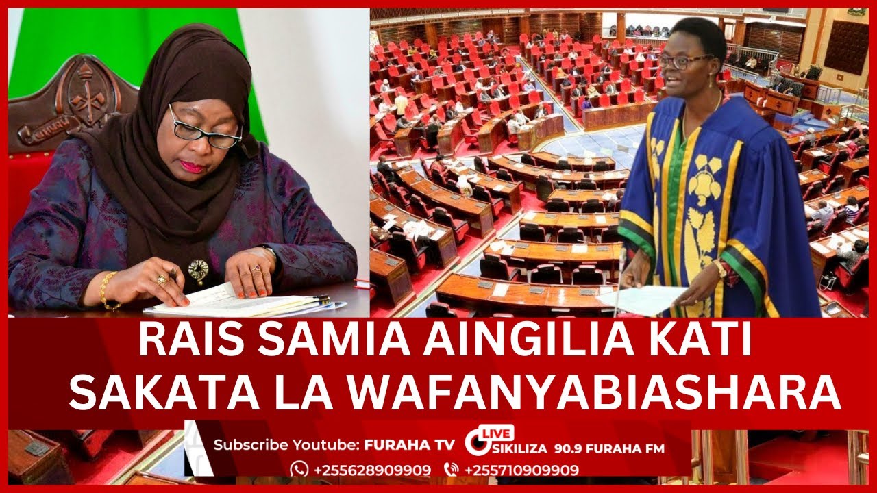 🔴#LIVE: RAIS SAMIA AINGILIA KATI SAKATA LA WAFANYABIASHARA, BUNGE LA ...