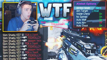 WTF IS HE DOING!!?? CRAZY "AIMBOT" HACKERS CAUGHT!! - BLACK OPS 3 WALLHACK AND MOD MENU! (BO3)