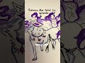 Which month are you? 👇 Nine Tailed Fox or Three Legged Crow #drawing #stickman #tutorial #howtodraw