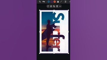 Canva Design Ideas: Easy Text Masking Tutorial! #shorts #canva