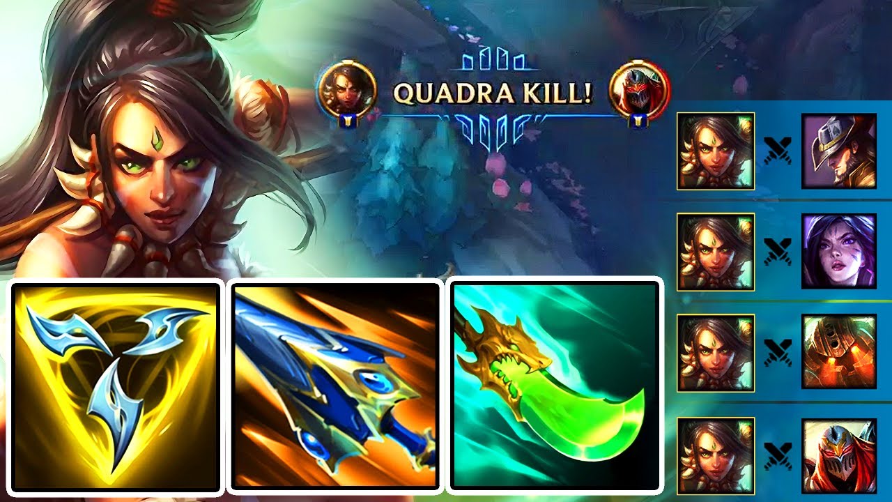 2100 LP Rank 1 Challenger Teaches You How To Play AD Nidalee Top