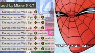 Marvel Tokon Day 1 labbing and Spider-Man Combo Trials and Level up Missions