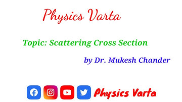 Scattering Cross Section | Rutherford scattering | #classical_physics #physics