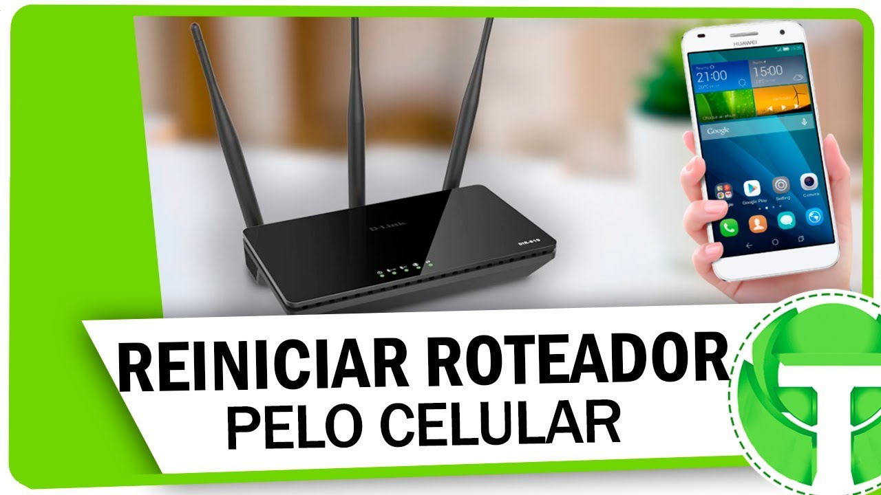 Como REINICIAR O ROTEADOR PELO CELULAR (Sem puxar o fio da tomada ...