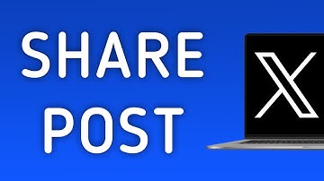 How To Share A Post On X (Twitter) App On PC (New Update)