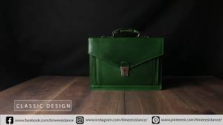Green Leather Briefcase - The Magus Time Resistance Official Video