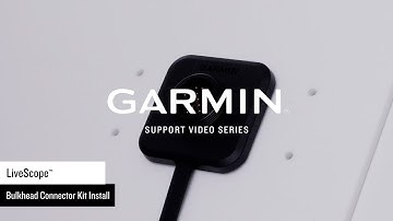 Garmin Support | LiveScope™ | Bulkhead Connector Kit Installation (Screw Mount)