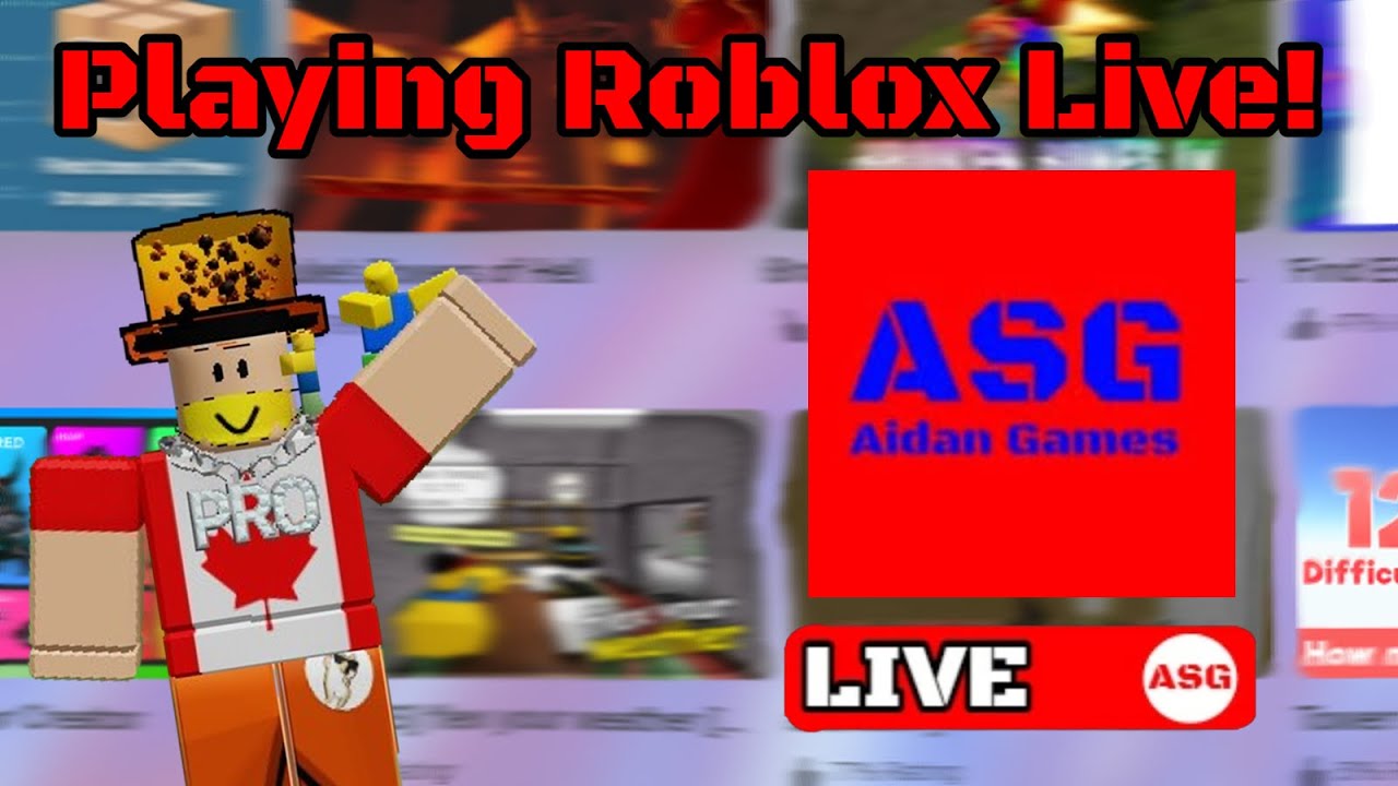 Playing Roblox With Viewers LIVE! - YouTube
