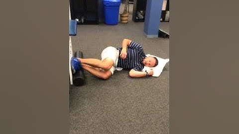 Left Sidelying Right Glute Max