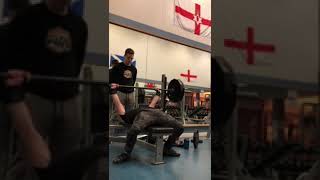 Bench 225lb at 125lb body weight
