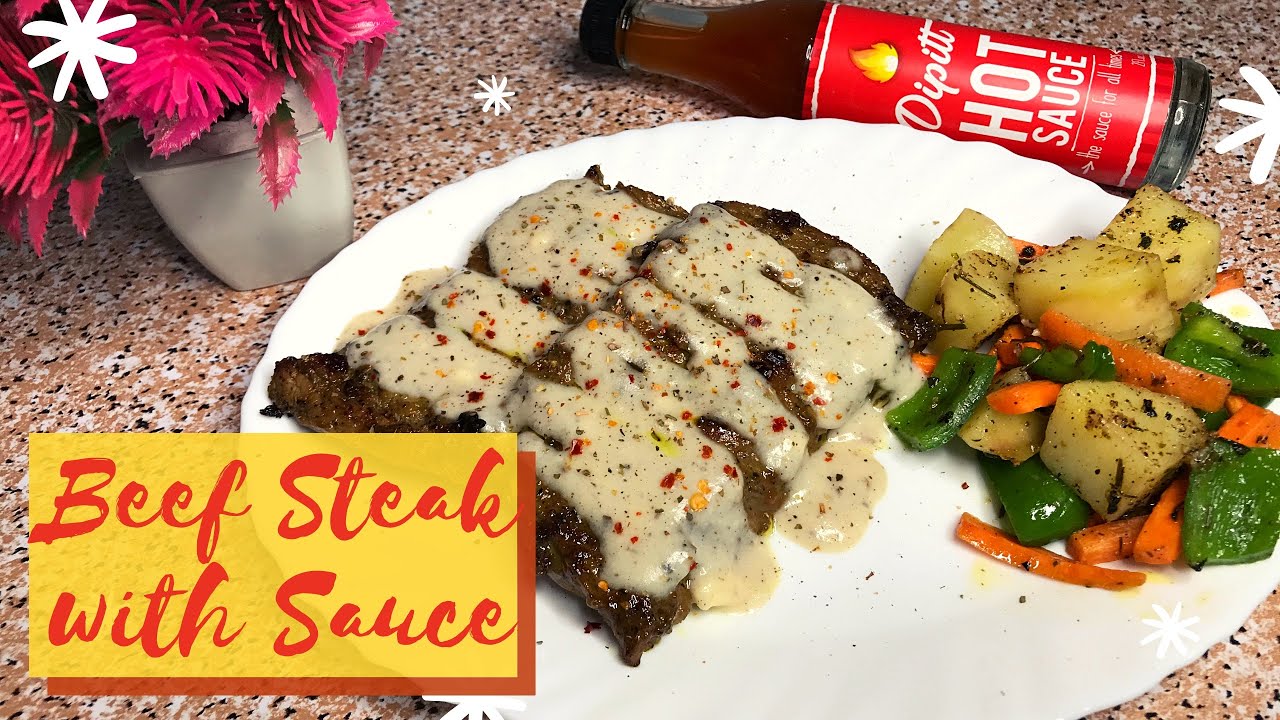 Beef Steak With Sauce | Eid Special Quick Recipe - YouTube