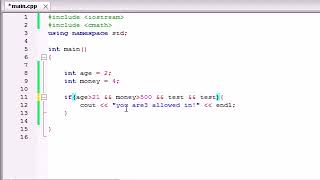 Buckys C Programming Tutorials   26   Logical Operators