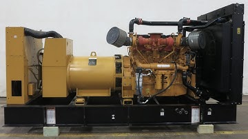 Caterpillar 600 kW diesel generator CAT C18 EPA Tier 2 engine, 1573 Hrs Yr 2007 - CSDG # 3590