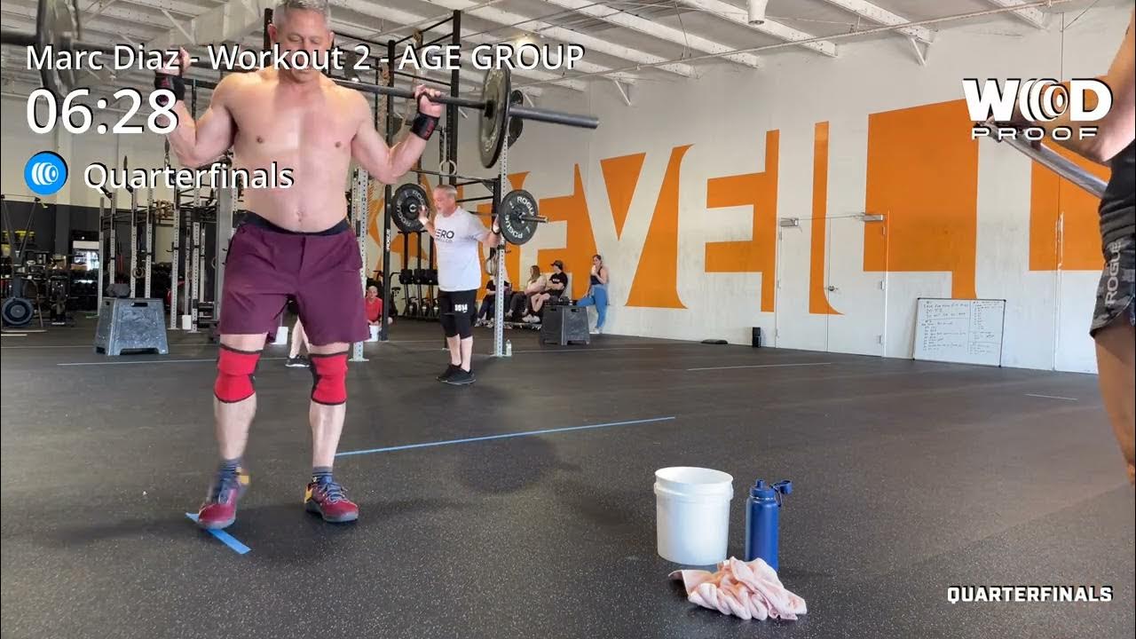 CrossFit Qualifier Workout 2 YouTube