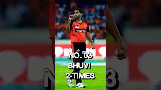 5 Bolwers with the most 5 Wicket Hauls in IPL #ipl