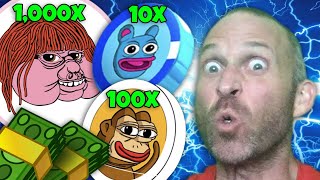 TOP 3 Meme Coins I'm BUYing for JUNE 2024!!!!!!!!!