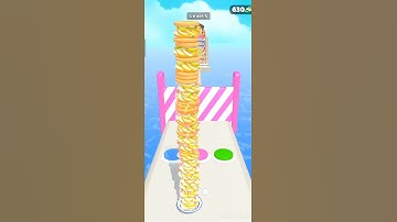 Pancake Run🥞🥧 - 3D Game Gameplaywalkthrogh Android iOS #Mobilegame All levels #3