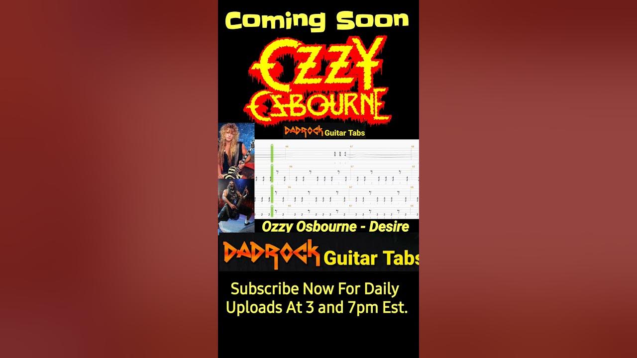 ozzy osbourne desire текст