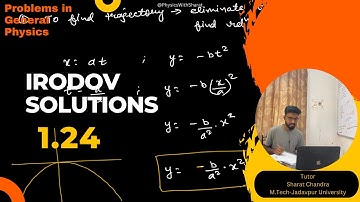 IE Irodov Kinematics 1.24 || Problem in general Physics by Sharat Sir
