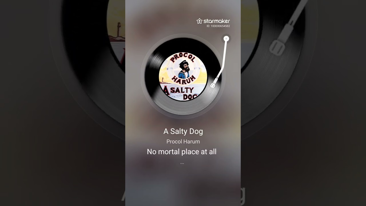 Procol Harum - A salto dog (Eugene Fox Vocal Cover)