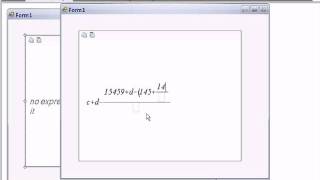 Math Expression Editor Light 1.0 Sample 2