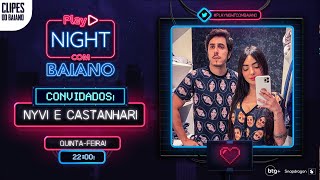 Felipe Castanhari E Nivy Estephan Estarão No Próximo Playnight Com O Baiano