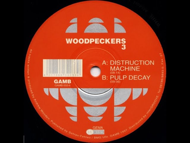 Ver Woodpeckers - Distruction Machine (1997) no YouTube Ver Woodpeckers - Distruction Machine (1997) no YouTube