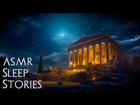 ASMR Greek Mythology: 14 stories to fall asleep (Odyssey, Troy, Orpheus, Pandora, Heracles...)