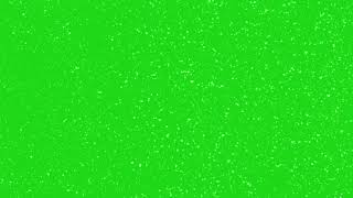 Green Screen Falling Particles