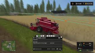 파밍시뮬레이터17 코스플레이 튜토리얼 #4 - 콤바인 수확하기 screenshot 3