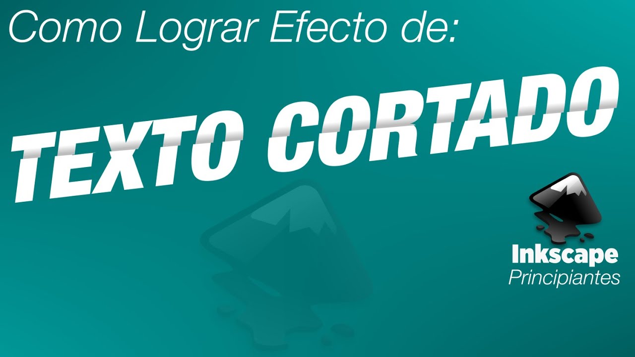Efecto de Corte Inkscape para PRINCIPIANTES