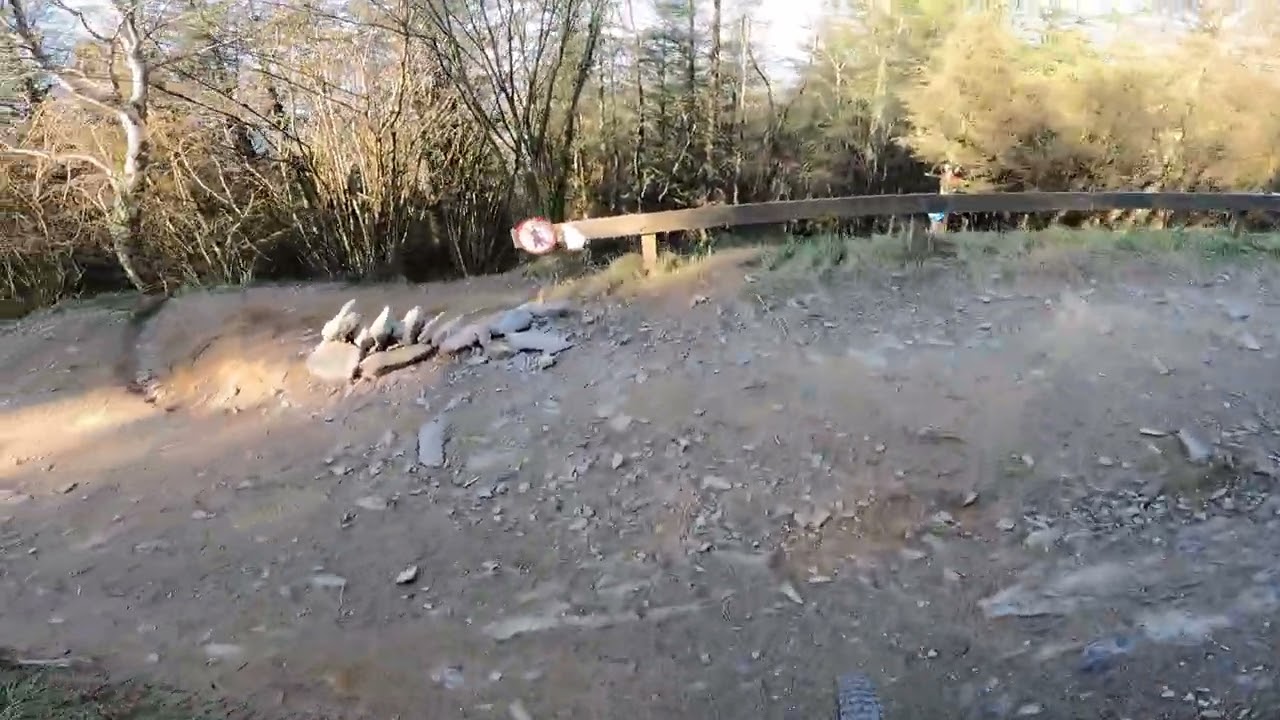 enduro pic du Jer - piste bleu