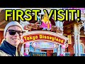 My first ever visit to tokyo disneyland rides food  more