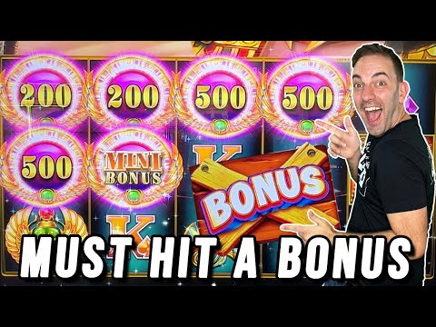 🤑 Playing EVERY Slot Machine UNTIL we hit a BONUS!