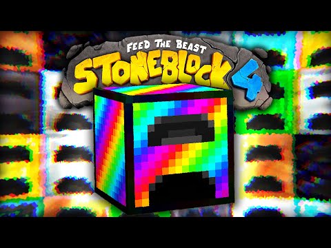 Minecraft StoneBlock 4 MASSIVE POWER UPGRADE 8 Modded Questing Stoneblock 