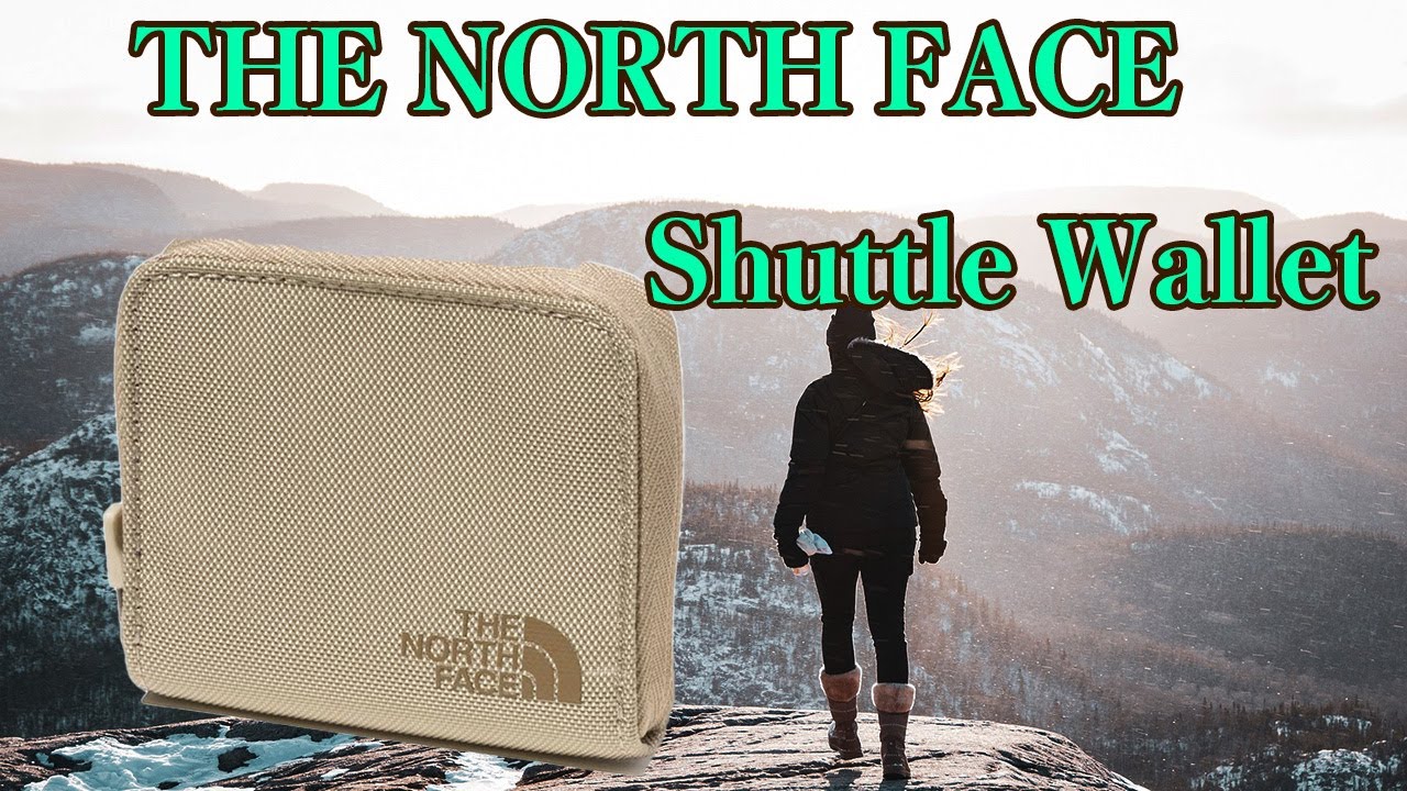 THE NORTH FACE SHUTTLE WALLET（小型で軽量な財布、ノースフェイスの 