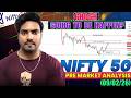India Vix At 11↓ | Global Market Uptrend↑ | Will Nifty do Choch? Nifty Pre Market For (09/02/26)📈
