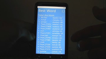 WP7 Game Review: Wordrix (WMPowerUser.com)