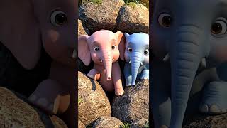 #DoMoteHathi #KidsRhymes #HindiRhymes #ElephantCartoon #BabyVideos #Shorts #KidsYouTube #FunForKids