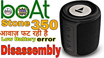 Boat Stone 350 || Full repair guide || Disassembly