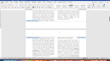 How to create an alternating header on a Mac? Word, Odd/Even