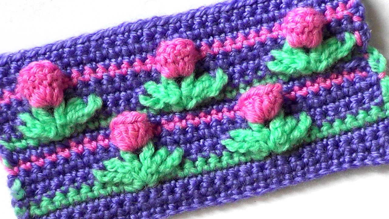 Узор Весенние цветы