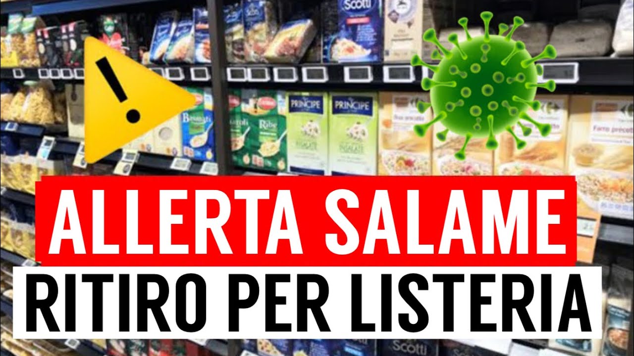 SALAME RITIRATO DAI SUPERMERCATI PER LISTERIA FATE ATTENZIONE. ECCO