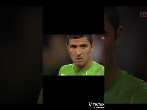 أول مهارات الحارس الجزائري رايس وهاب مبولحي