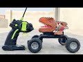 Dinosaur rc car unboxing  testing  mani unboxing tv