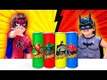 Rafael finge brincar de super herói | Kids Pretend SuperHero with Magic Pringles