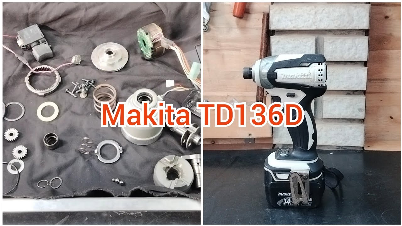 Vệ Sinh Makita Không Than TD136D Cleaning Makita TD136D Brushless