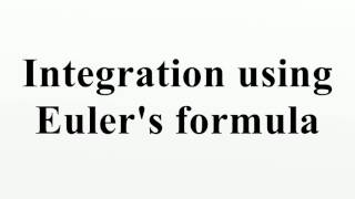 Celebrity Integration using Euler's formula Profile