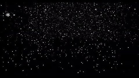 Gentle Snow Crystals Falling Right to Left 4K Loop | Motion Graphics template - Envato elements