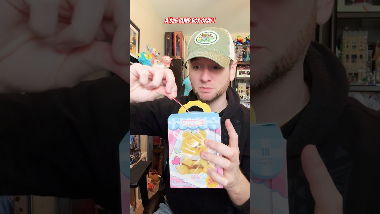 Unboxing Winnie the Pooh Blind Box from Miniso 